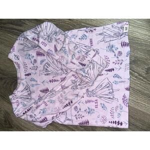 Frozen Themed Girls' Long Sleeve PJ Set